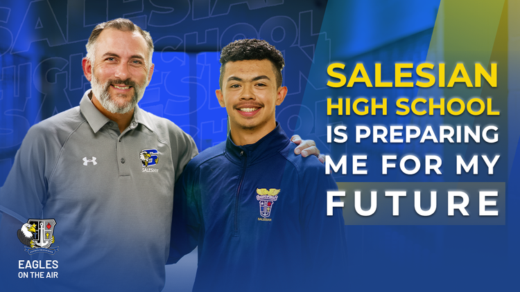 Salesian High School Eagles on the Air - Jorge Bello